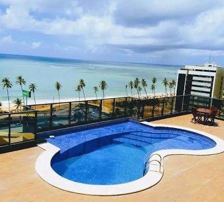 Quarto E Sala Vista Mar Na Jatiuca Edf Portville III Масейо Экстерьер фото
