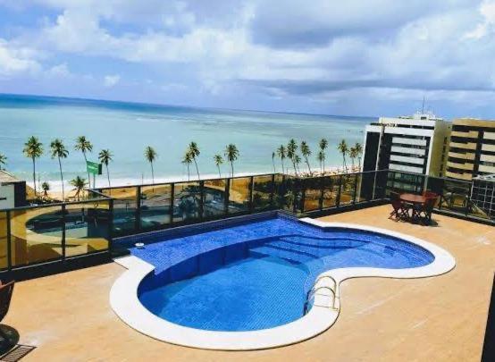 Quarto E Sala Vista Mar Na Jatiuca Edf Portville III Масейо Экстерьер фото